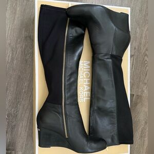 Michael Kors Bromley Wedge Boots